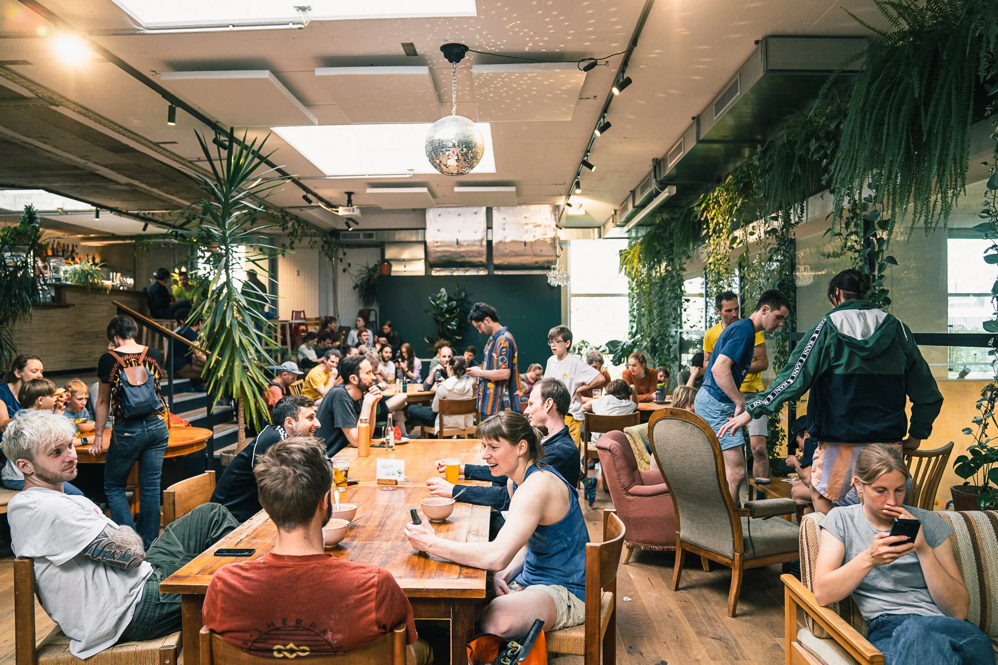 Boulderloft Bistro - Gemeinschaftsbereich